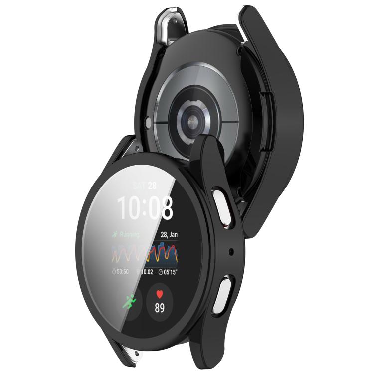 Capa protetora para relógio TPU eletroplatinada de cobertura total, para Samsung Galaxy Watch 7 44mm, para Samsung Galaxy Watch 7 40mm, para Samsung Galaxy Watch Ultra 47mm / Ultra 2025