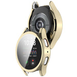 Capa protetora para relógio TPU eletroplatinada de cobertura total, para Samsung Galaxy Watch 7 44mm, para Samsung Galaxy Watch 7 40mm, para Samsung Galaxy Watch Ultra 47mm / Ultra 2025