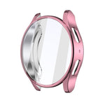 Capa protetora para relógio TPU eletroplatinada de cobertura total, para Samsung Galaxy Watch 7 44mm, para Samsung Galaxy Watch 7 40mm, para Samsung Galaxy Watch Ultra 47mm / Ultra 2025