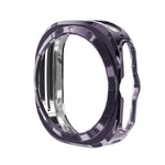 Capa protetora para relógio TPU eletroplatinada de cobertura total, para Samsung Galaxy Watch 7 44mm, para Samsung Galaxy Watch 7 40mm, para Samsung Galaxy Watch Ultra 47mm / Ultra 2025