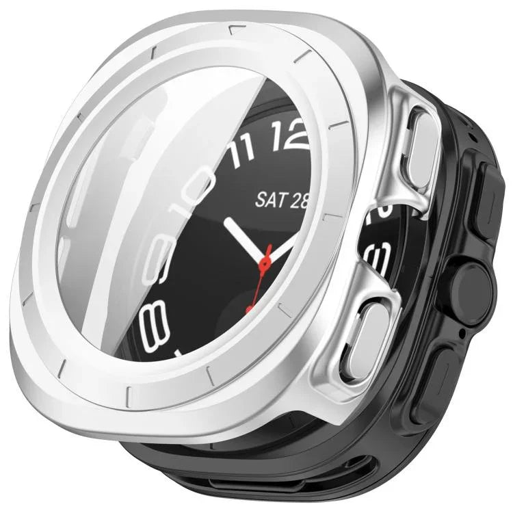Tempered Film Integrated Waterproof PC Watch Protective Cover, For Samsung Galaxy Watch Ultra 47mm / Ultra 2025, For Samsung Galaxy Watch 7 44mm, For Samsung Galaxy Watch 7 40mm