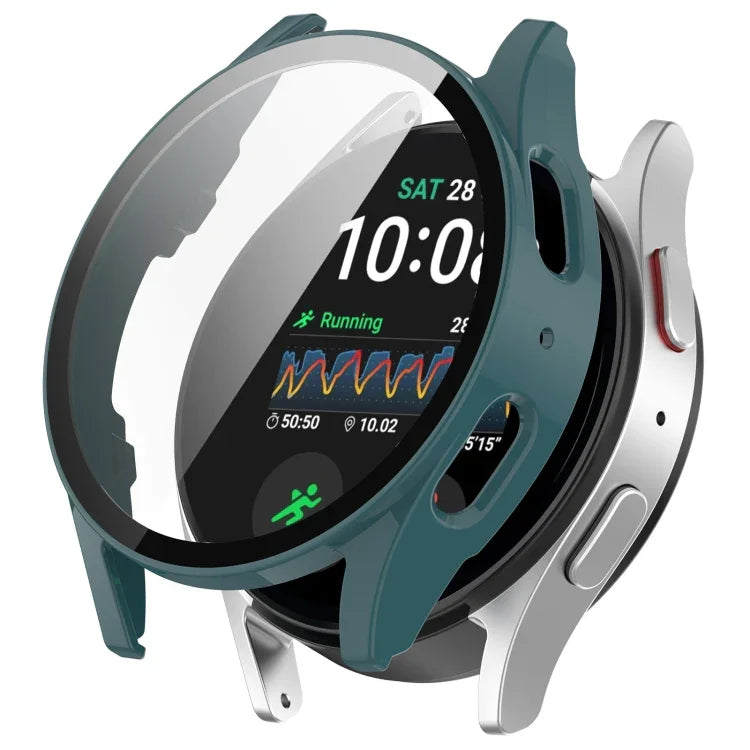 Tempered Film Integrated Waterproof PC Watch Protective Cover, For Samsung Galaxy Watch Ultra 47mm / Ultra 2025, For Samsung Galaxy Watch 7 44mm, For Samsung Galaxy Watch 7 40mm