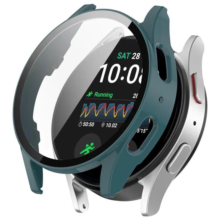Tempered Film Integrated Waterproof PC Watch Protective Cover, For Samsung Galaxy Watch Ultra 47mm / Ultra 2025, For Samsung Galaxy Watch 7 44mm, For Samsung Galaxy Watch 7 40mm