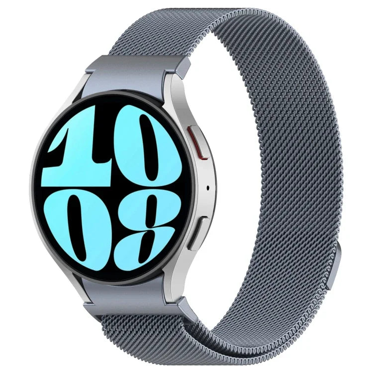 Bracelete de Relógio em Aço Inoxidável Magnético de Liberação Rápida Milan, Para Samsung Galaxy Watch FE 40mm, Para Samsung Galaxy Watch 7 40 / 44mm