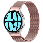 Bracelete de Relógio em Aço Inoxidável Magnético de Liberação Rápida Milan, Para Samsung Galaxy Watch FE 40mm, Para Samsung Galaxy Watch 7 40 / 44mm