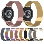 Bracelete de Relógio em Aço Inoxidável Magnético de Liberação Rápida Milan, Para Samsung Galaxy Watch FE 40mm, Para Samsung Galaxy Watch 7 40 / 44mm