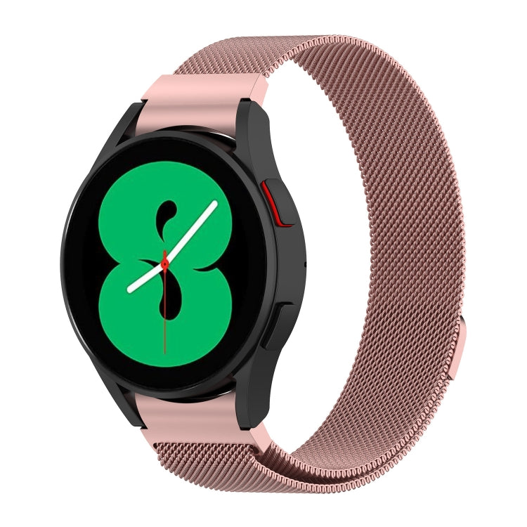 Correia de Relógio Milan Magnética de Aço Inoxidável, Para Samsung Galaxy Watch Ultra 47mm / Ultra 2025, Para Samsung Galaxy Watch FE 40mm, Para Samsung Galaxy Watch 7 40 / 44mm