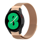 Correia de Relógio Milan Magnética de Aço Inoxidável, Para Samsung Galaxy Watch Ultra 47mm / Ultra 2025, Para Samsung Galaxy Watch FE 40mm, Para Samsung Galaxy Watch 7 40 / 44mm