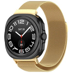 Bracelete de Relógio Metálico em Aço Magnético Milan Para Samsung Galaxy Watch Ultra 47mm