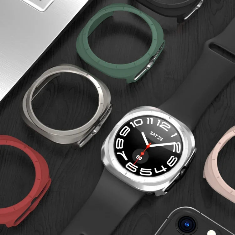 Capa Protetora de Relógio PC Oca, Para Samsung Galaxy Watch Ultra 47mm / Ultra 2025