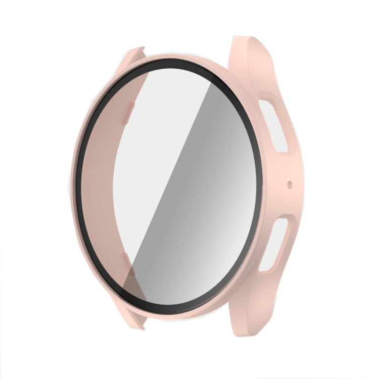 Capa protetora integrada para relógio em PC + película temperada, para Samsung Galaxy Watch 7 44mm, para Samsung Galaxy Watch 7 40mm