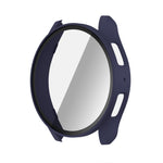 Capa protetora integrada para relógio em PC + película temperada, para Samsung Galaxy Watch 7 44mm, para Samsung Galaxy Watch 7 40mm