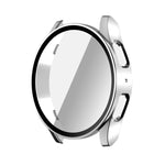 Capa protetora integrada para relógio em PC + película temperada, para Samsung Galaxy Watch 7 44mm, para Samsung Galaxy Watch 7 40mm