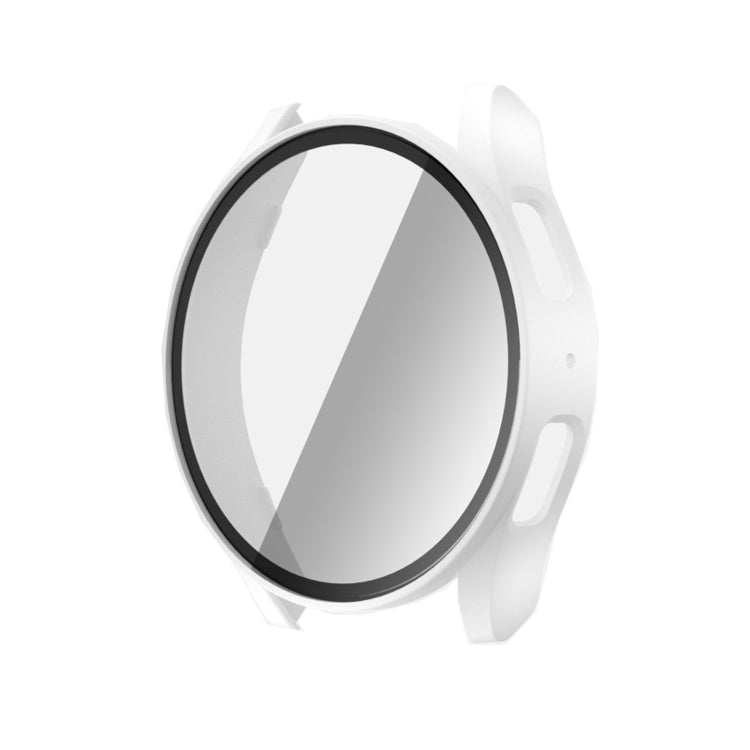 Capa protetora integrada para relógio em PC + película temperada, para Samsung Galaxy Watch 7 44mm, para Samsung Galaxy Watch 7 40mm