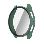 Capa protetora integrada para relógio em PC + película temperada, para Samsung Galaxy Watch 7 44mm, para Samsung Galaxy Watch 7 40mm