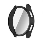 Capa protetora integrada para relógio em PC + película temperada, para Samsung Galaxy Watch 7 44mm, para Samsung Galaxy Watch 7 40mm