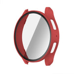 Capa protetora integrada para relógio em PC + película temperada, para Samsung Galaxy Watch 7 44mm, para Samsung Galaxy Watch 7 40mm