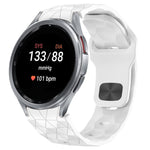 Football Texture Reverse Buckle Silicone Watch Band, For Samsung Galaxy Watch FE 40mm, For Samsung Galaxy Watch 7 44mm, For Samsung Galaxy Watch 7 40mm, For Samsung Galaxy Watch 6 Classic 47mm