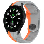 Football Texture Reverse Buckle Silicone Watch Band, For Samsung Galaxy watch 5 Golf Edition, For Samsung Galaxy Watch 5  44mm, For Samsung Galaxy Watch 5 Pro  45mm, For Samsung Galaxy Watch 5  40mm