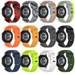 Pulseira de Relógio em Silicone com Textura de Futebol e Fivela Invertida, Para Samsung Galaxy Watch 4 44mm, Para Samsung Galaxy Watch 4 40mm, Para Samsung Galaxy Watch 4 Classic 46mm, Para Samsung Galaxy Watch 4 Classic 42mm