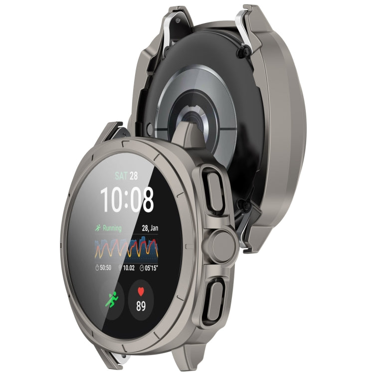 Capa protetora integrada para relógio em PC + película temperada, para Samsung Galaxy Watch 7 40mm