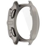 Capa protetora integrada para relógio em PC + película temperada, para Samsung Galaxy Watch 7 40mm