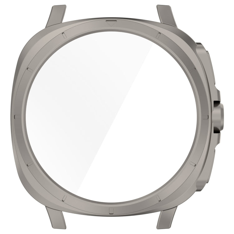 Capa protetora integrada para relógio em PC + película temperada, para Samsung Galaxy Watch 7 40mm