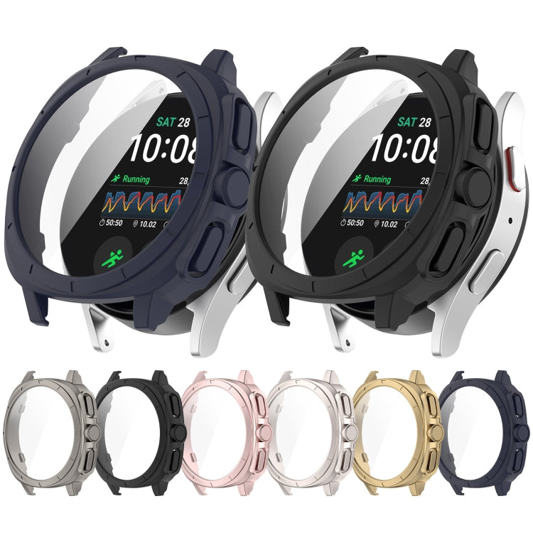 Capa protetora integrada para relógio em PC + película temperada, para Samsung Galaxy Watch 7 40mm