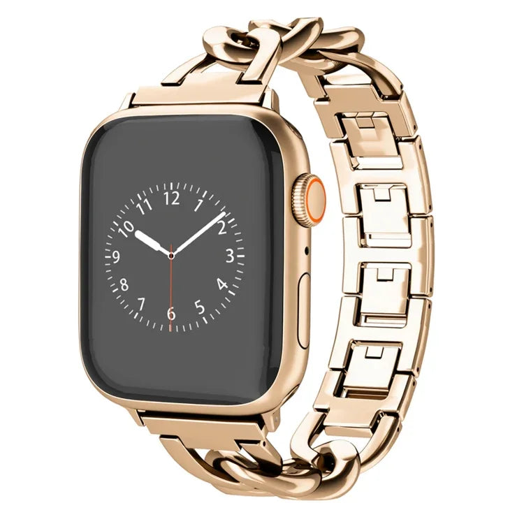 Pulseira de Relógio em Corrente Metálica com Libertação Rápida, Para Apple Watch Series 3 38mm, Para Apple Watch Series 3 42mm