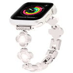 Correia de Relógio de Metal com Libertação Rápida Trevo de Quatro Folhas, Para Apple Watch Série 3 38mm, Para Apple Watch Série 3 42mm