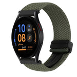 Correia de relógio trançada com fivela magnética de 20mm, para Samsung Galaxy Watch FE 40mm, para Samsung Galaxy Watch 6 Classic