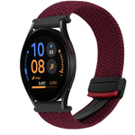Correia de relógio trançada com fivela magnética de 20mm, para Samsung Galaxy Watch FE 40mm, para Samsung Galaxy Watch 6 Classic