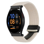Correia de relógio trançada com fivela magnética de 20mm, para Samsung Galaxy Watch FE 40mm, para Samsung Galaxy Watch 6 Classic