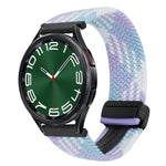 Correia de relógio trançada com fivela magnética de 20mm, para Samsung Galaxy Watch FE 40mm, para Samsung Galaxy Watch 6 Classic