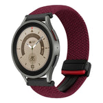 Correia de relógio trançada com fivela magnética de 20mm, para Samsung Galaxy Watch 5 Pro, para Samsung Gear Sport
