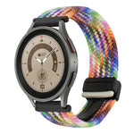 Correia de relógio trançada com fivela magnética de 20mm, para Samsung Galaxy Watch 5 Pro, para Samsung Gear Sport