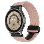 Correia de relógio trançada com fivela magnética de 20mm, para Samsung Galaxy Watch 5 Pro, para Samsung Gear Sport
