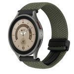 Correia de relógio trançada com fivela magnética de 20mm, para Samsung Galaxy Watch 5 Pro, para Samsung Gear Sport