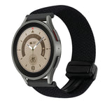 Correia de relógio trançada com fivela magnética de 20mm, para Samsung Galaxy Watch 5 Pro, para Samsung Gear Sport