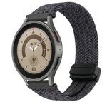 Correia de relógio trançada com fivela magnética de 20mm, para Samsung Galaxy Watch 5 Pro, para Samsung Gear Sport