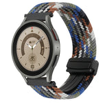 Correia de relógio trançada com fivela magnética de 20mm, para Samsung Galaxy Watch 5 Pro, para Samsung Gear Sport