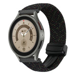 Correia de relógio trançada com fivela magnética de 20mm, para Samsung Galaxy Watch 5 Pro, para Samsung Gear Sport