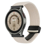 Correia de relógio trançada com fivela magnética de 20mm, para Samsung Galaxy Watch 5 Pro, para Samsung Gear Sport