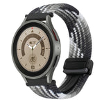 Correia de relógio trançada com fivela magnética de 20mm, para Samsung Galaxy Watch 5 Pro, para Samsung Gear Sport