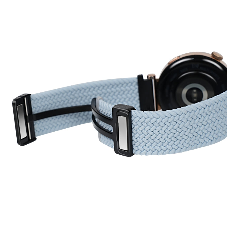 Correia de relógio trançada com fivela magnética de 20mm, para Samsung Galaxy Watch 5 Pro, para Samsung Gear Sport