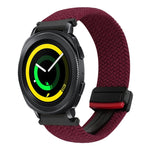 Correia de relógio trançada com fivela magnética de 20mm, para Samsung Galaxy Watch 5 Pro, para Samsung Gear Sport