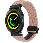 Correia de relógio trançada com fivela magnética de 20mm, para Samsung Galaxy Watch 5 Pro, para Samsung Gear Sport
