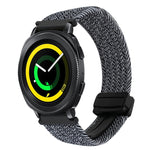 Correia de relógio trançada com fivela magnética de 20mm, para Samsung Galaxy Watch 5 Pro, para Samsung Gear Sport