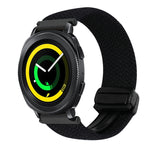 Correia de relógio trançada com fivela magnética de 20mm, para Samsung Galaxy Watch 5 Pro, para Samsung Gear Sport