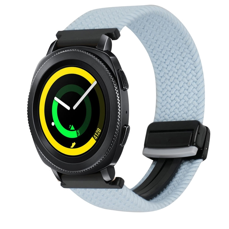 Correia de relógio trançada com fivela magnética de 20mm, para Samsung Galaxy Watch 5 Pro, para Samsung Gear Sport